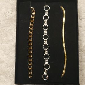 Erwin Pearl Bracelets Trio NIB